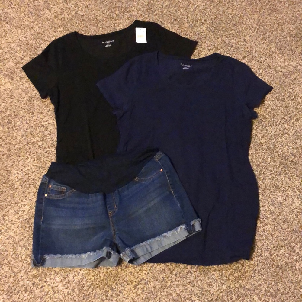 2 Bumpstart maternity tees